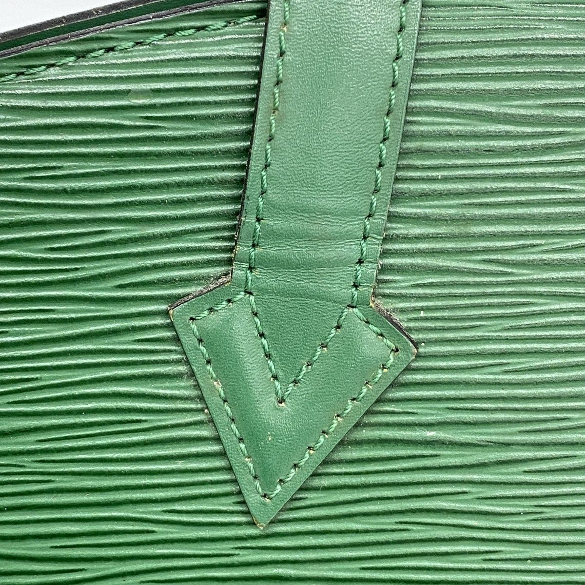 Louis Vuitton Handbag Epi Saint Jacques Borneo Green — view 8