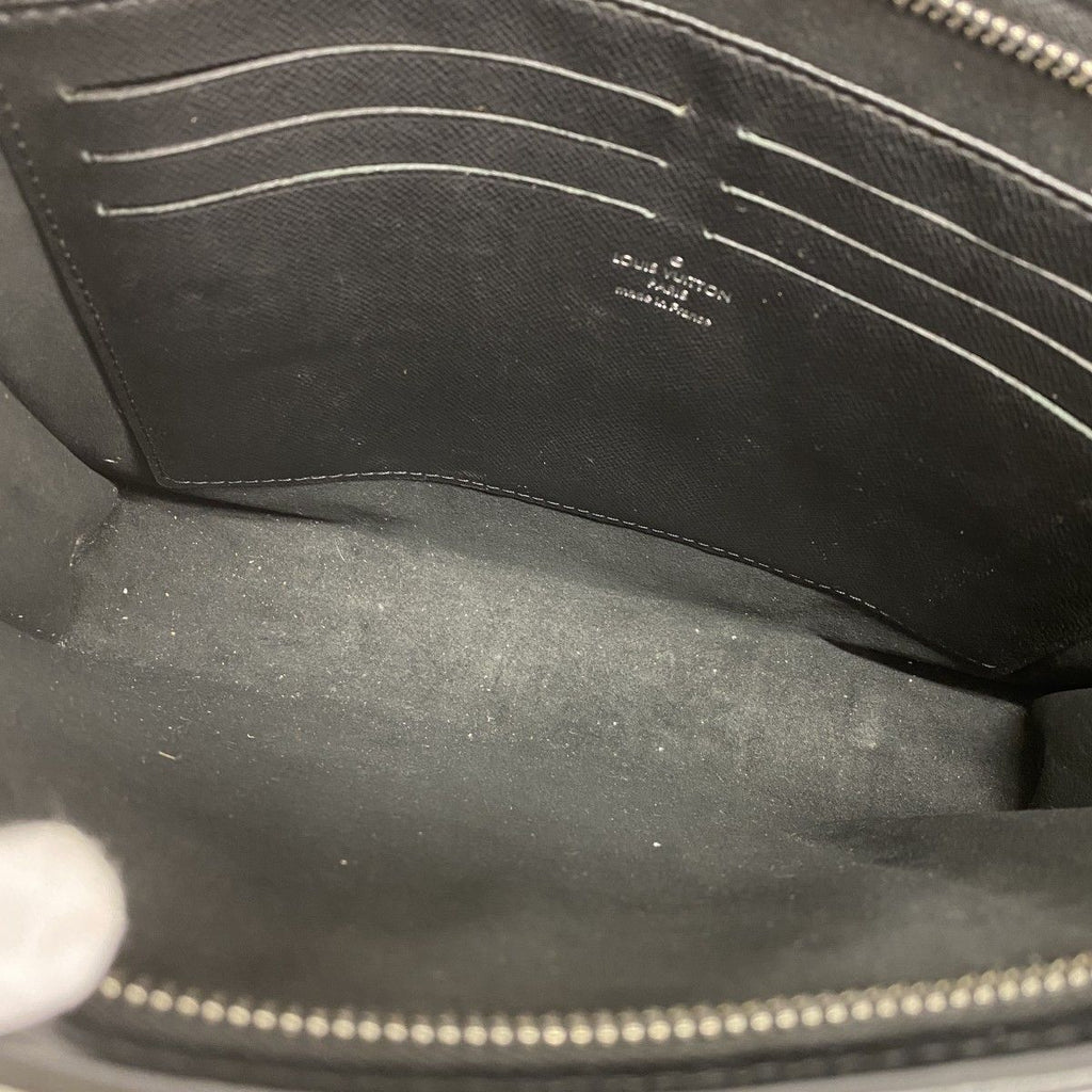 Louis Vuitton Clutch Damier Graphite Epi Pochette Voyage MM Noir — view 4