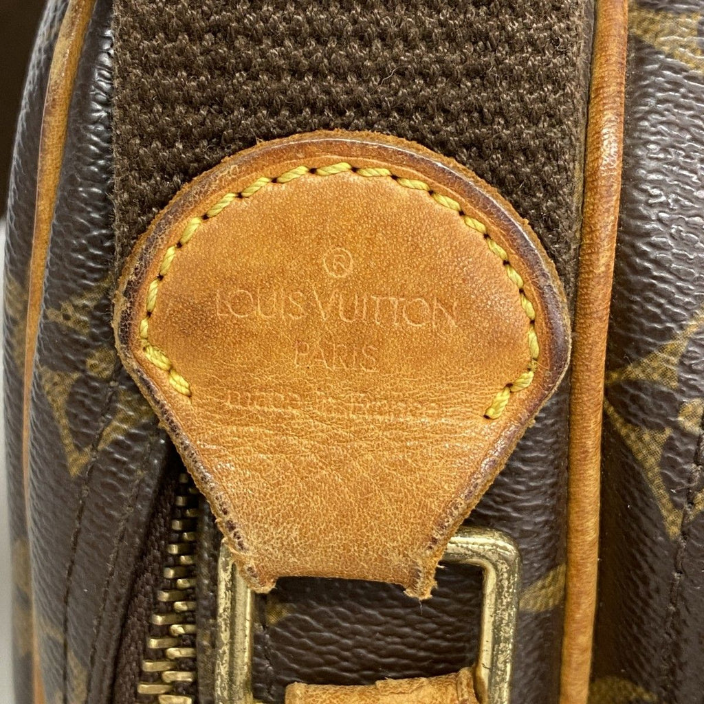 Louis Vuitton Shoulder Bag Monogram Reporter PM Brown — view 6