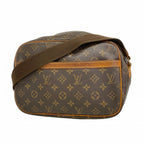 Louis Vuitton Shoulder Bag Monogram Reporter PM Brown