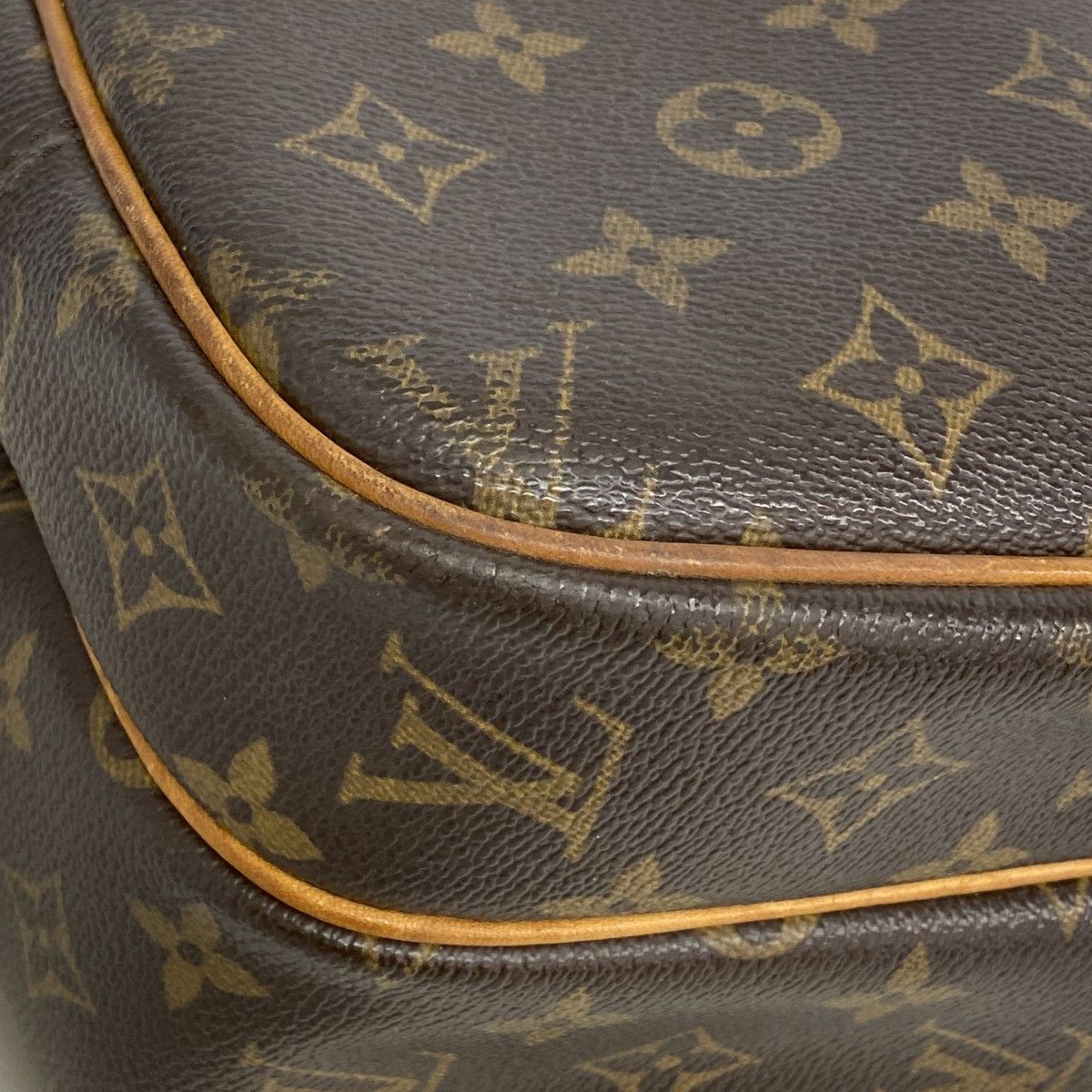 Louis Vuitton Shoulder Bag Monogram Reporter PM Brown — view 7