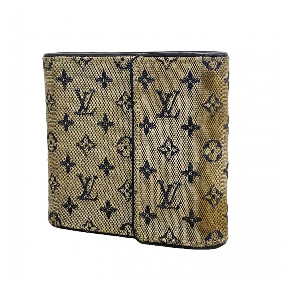 Louis Vuitton Wallet Monogram Mini Portobiert Cles Blue