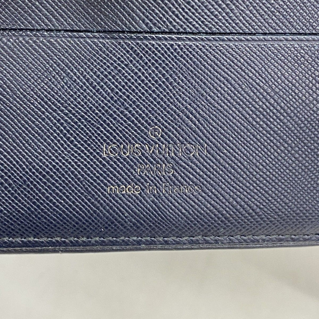 Louis Vuitton Wallet Monogram Mini Portobiert Cles Blue — view 4