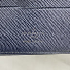 Louis Vuitton Wallet Monogram Mini Portobiert Cles Blue — view 4