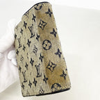 Louis Vuitton Wallet Monogram Mini Portobiert Cles Blue — view 6