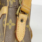 Louis Vuitton Shoulder Bag Monogram Trocadero 24 Brown — view 6