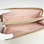Louis Vuitton Wallet Damier Azur Portefeuille Clemence White Rosevalerine — view 3