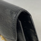Louis Vuitton Clutch Epi Series Dragonne Noir — view 7