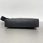 Louis Vuitton Shoulder Bag Monogram Shadow Gaston Wearable Wallet Black Cles — view 3