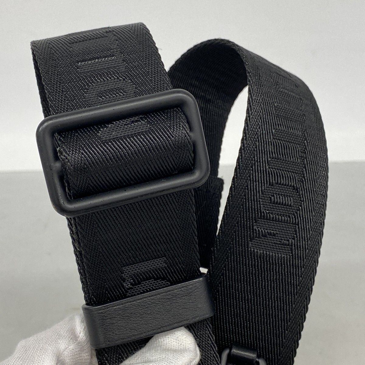 Louis Vuitton Shoulder Bag Monogram Shadow Gaston Wearable Wallet Black Cles — view 8