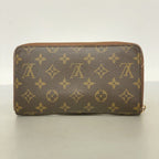 Louis Vuitton Wallet Monogram Zippy Organizer Brown — view 8