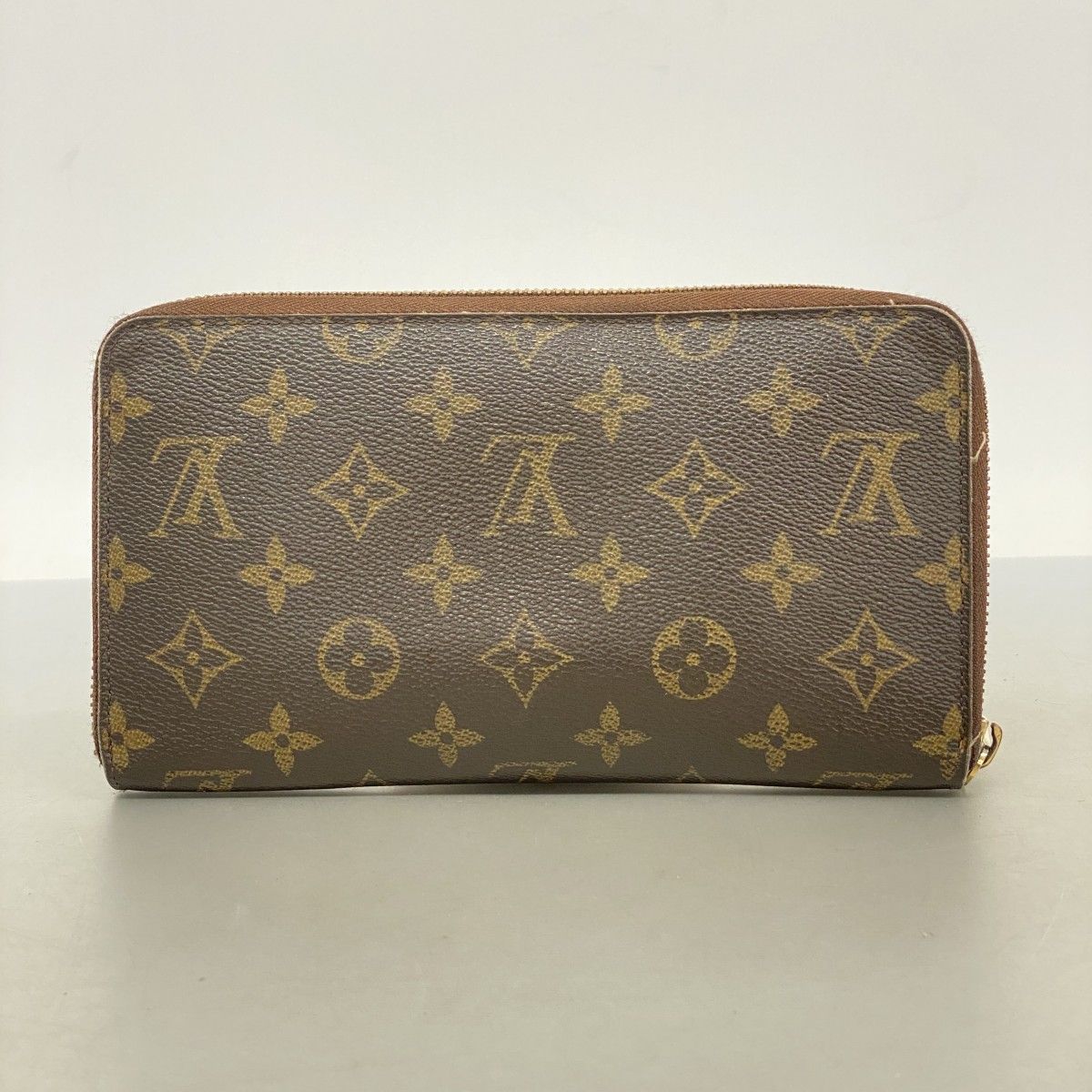 Louis Vuitton Wallet Monogram Zippy Organizer Brown — view 8