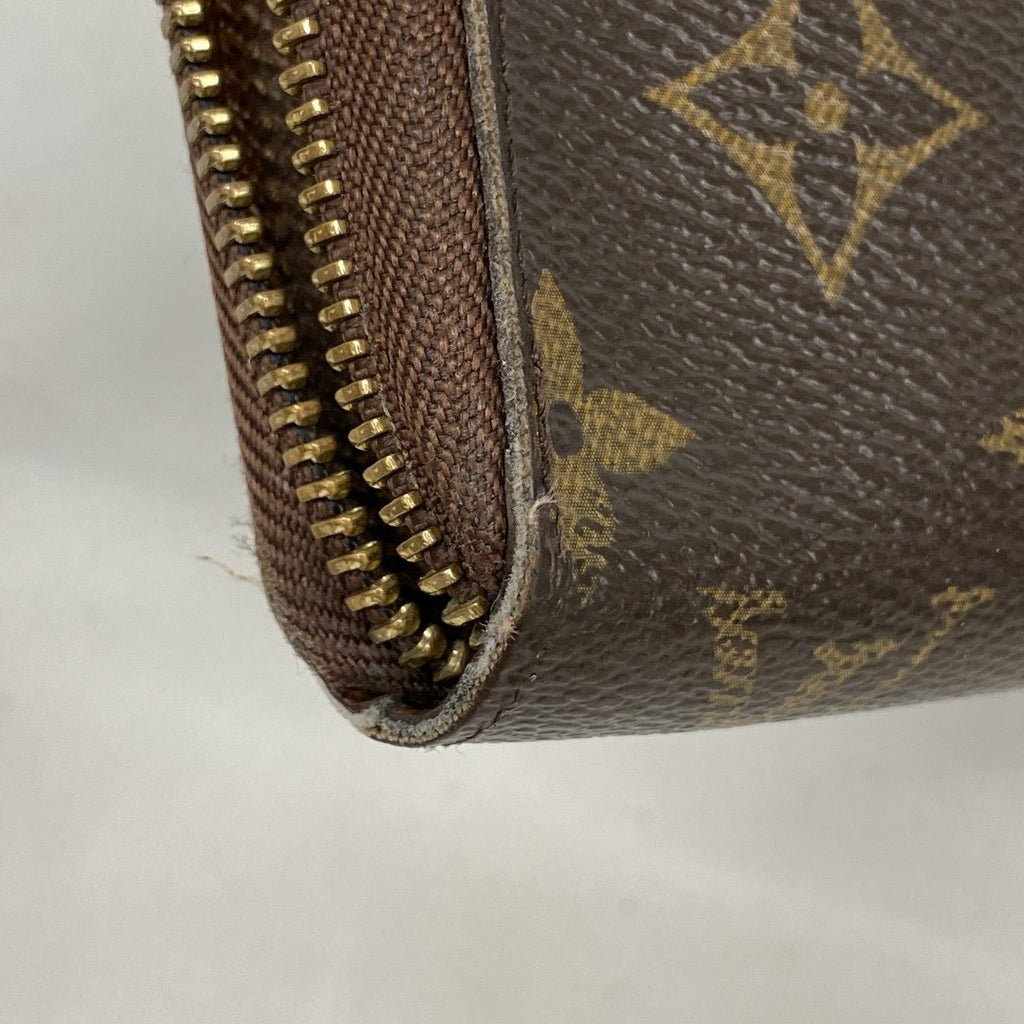 Louis Vuitton Wallet Monogram Zippy Organizer Brown — view 5