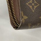 Louis Vuitton Wallet Monogram Zippy Organizer Brown — view 5