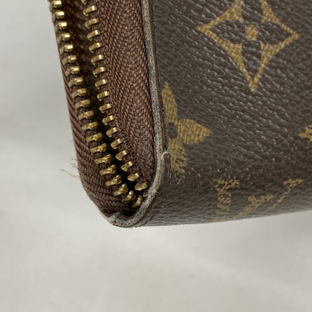 Louis Vuitton Wallet Monogram Zippy Organizer Brown — view 5