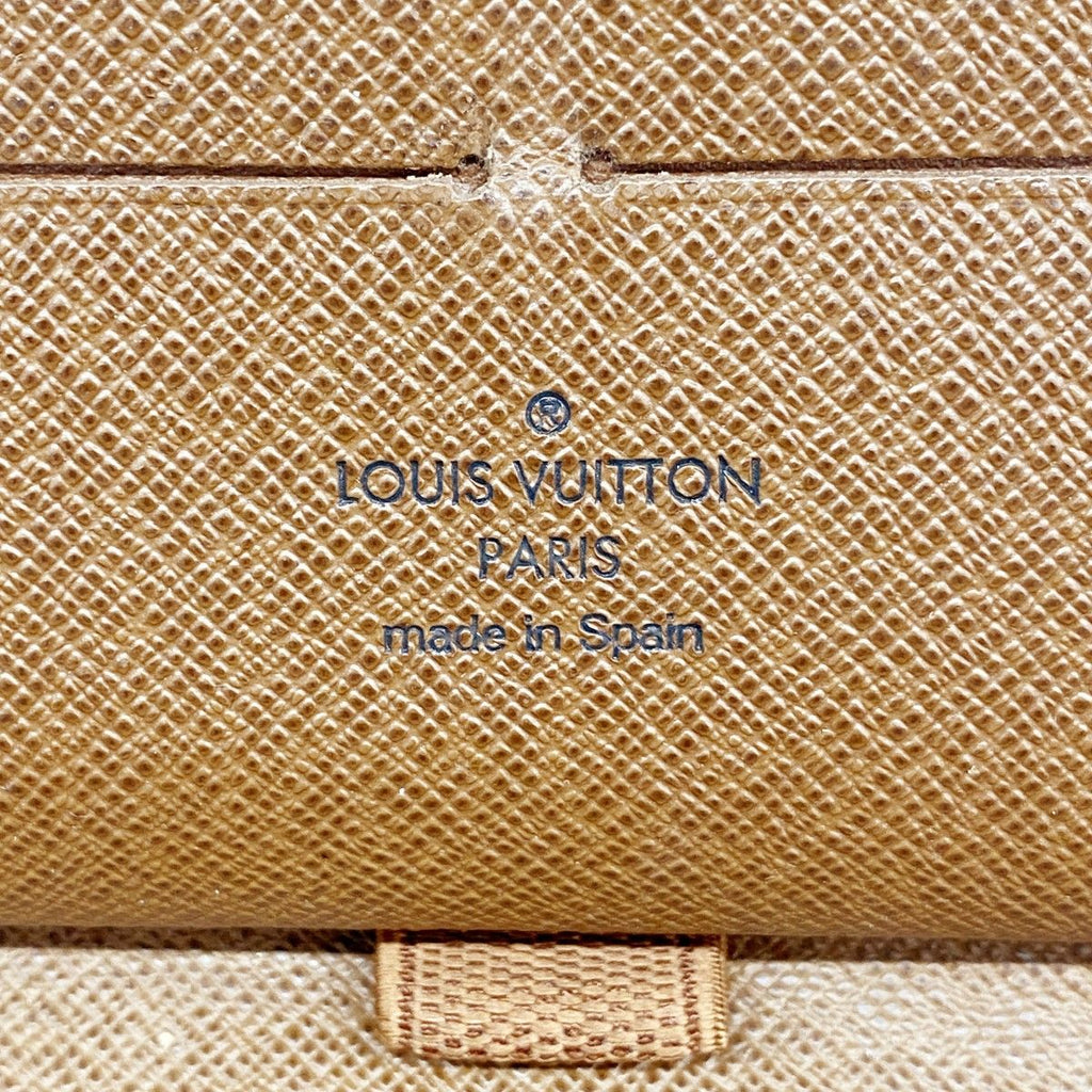 Louis Vuitton Wallet Monogram Zippy Organizer Brown — view 4