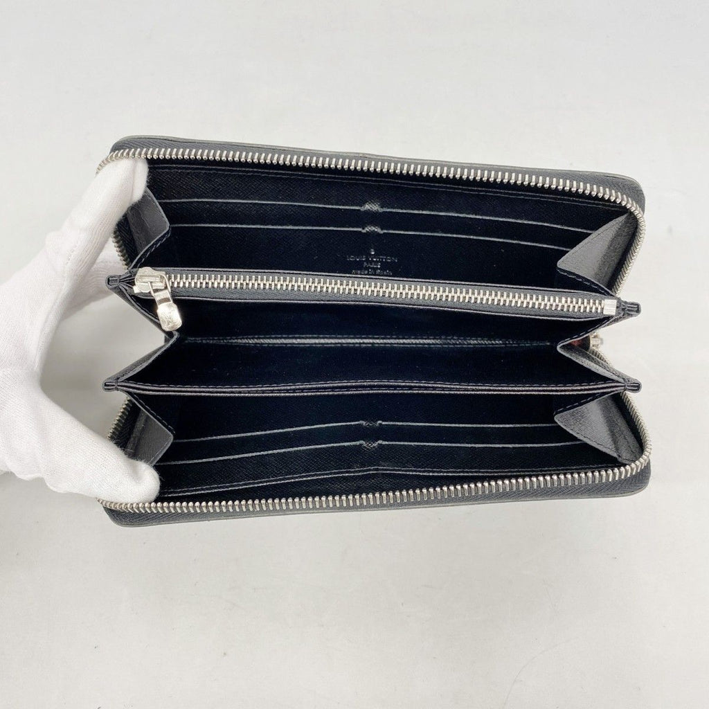 Louis Vuitton Wallet Epi Zippy Noir — view 3