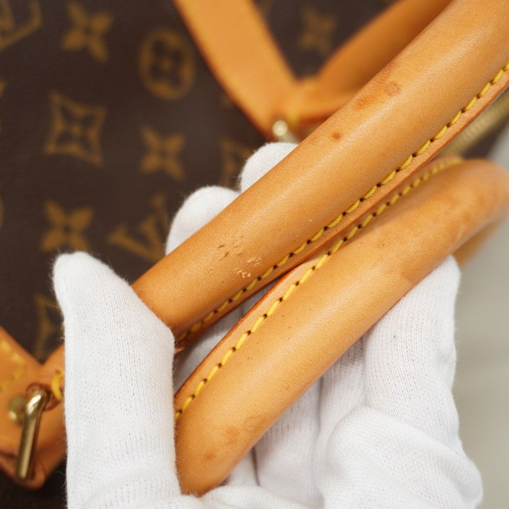 Louis Vuitton Boston Bag Monogram Keepall Bandouliere 55 Brown — view 9