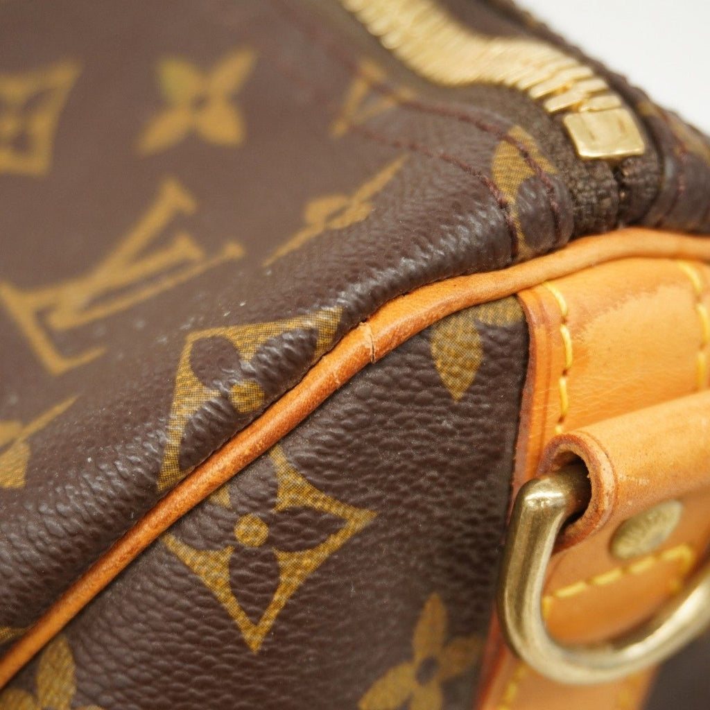 Louis Vuitton Boston Bag Monogram Keepall Bandouliere 55 Brown — view 6