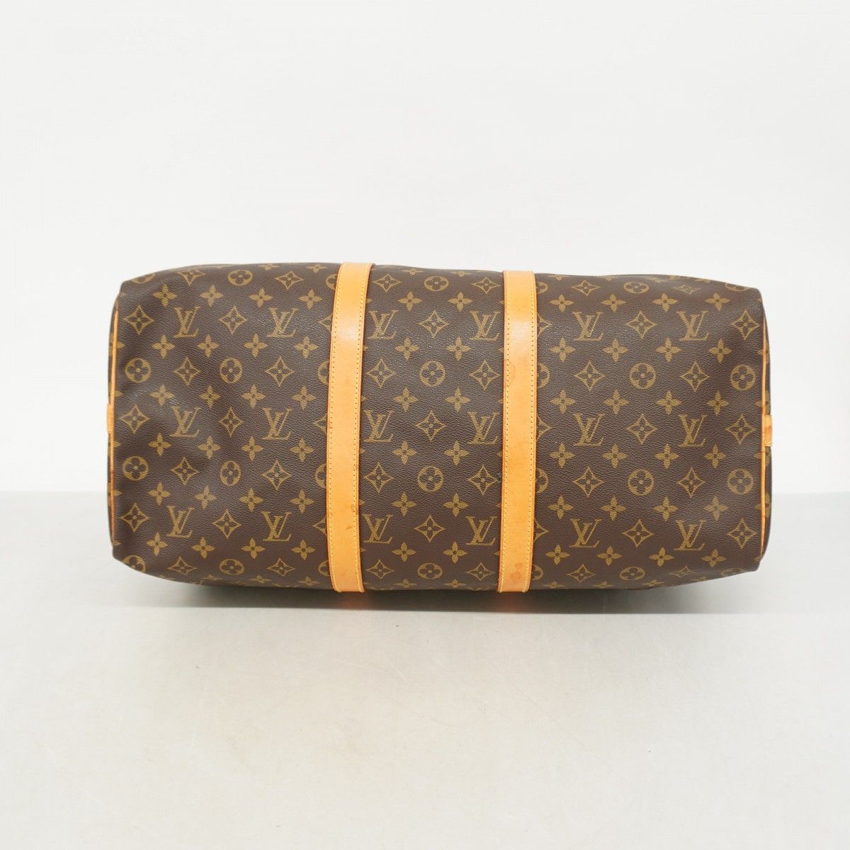 Louis Vuitton Boston Bag Monogram Keepall Bandouliere 50 Brown — view 3