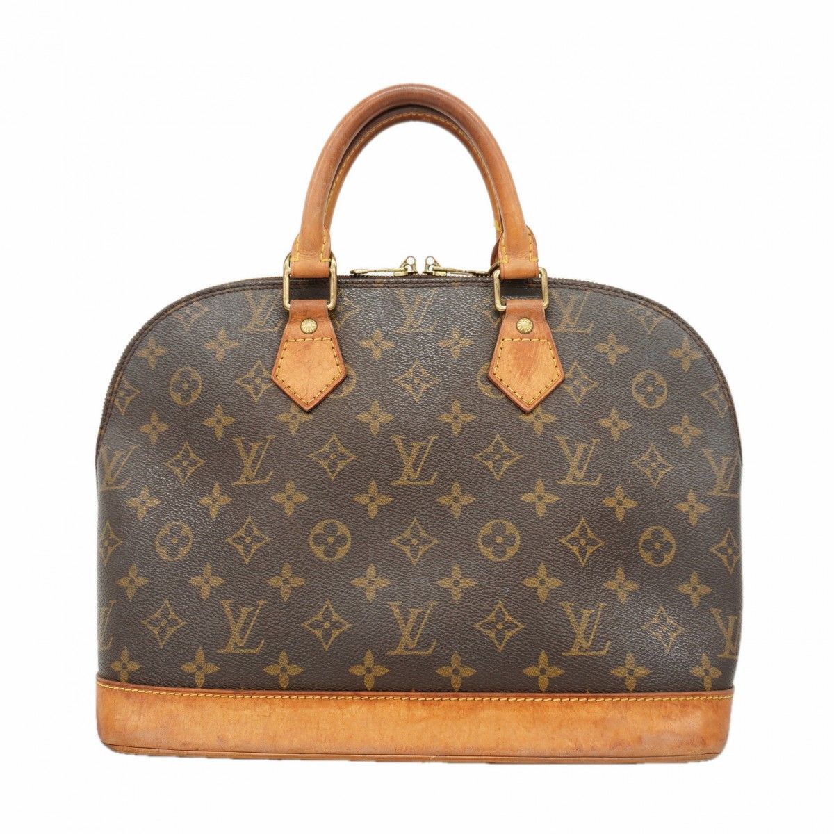 Louis Vuitton Handbag Monogram Alma Brown