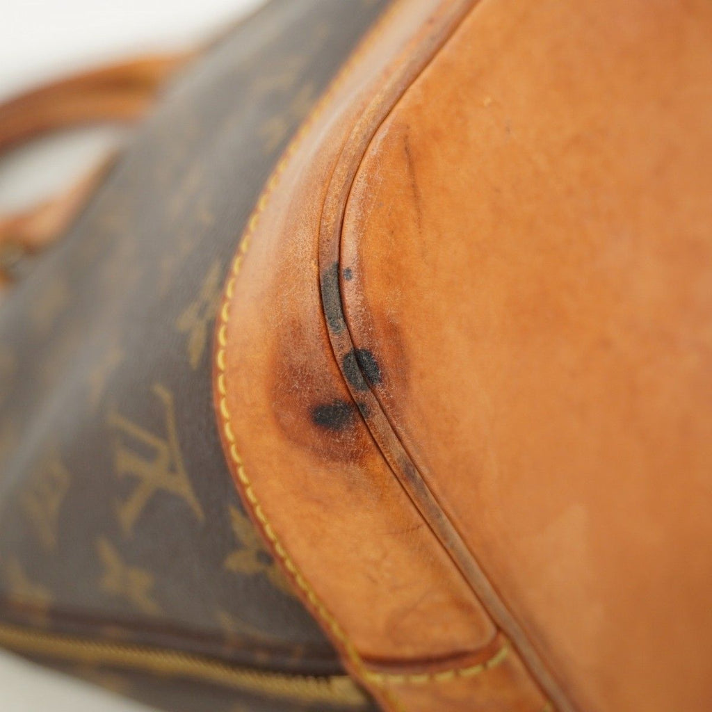 Louis Vuitton Handbag Monogram Alma Brown — view 6