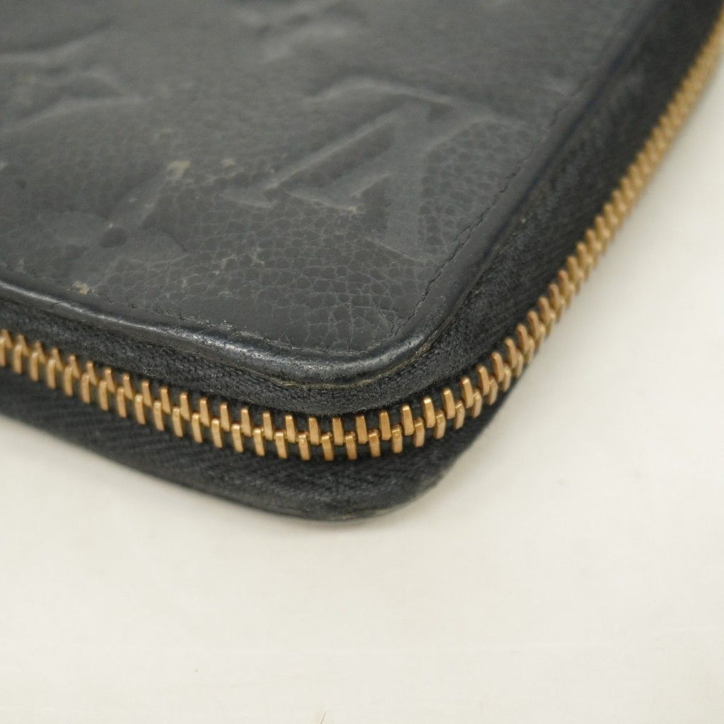 Louis Vuitton Wallet Monogram Empreinte Zippy Noir — view 7