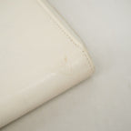 Chanel Wallet Camellia Leather Ivory Silver — view 8