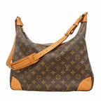 Louis Vuitton Shoulder Bag Monogram Boulogne 35 Brown