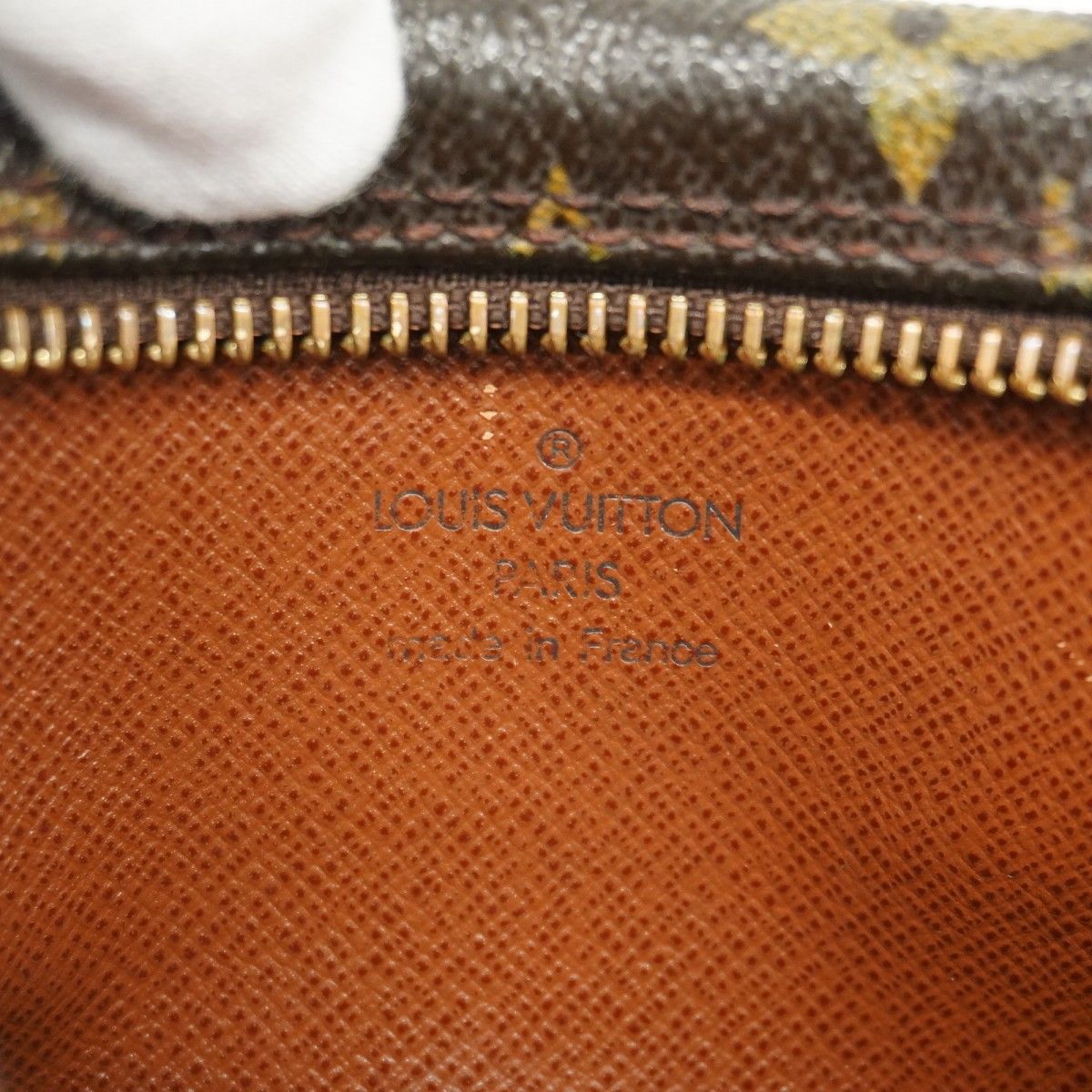 Louis Vuitton Shoulder Bag Monogram Amazon Brown — view 5