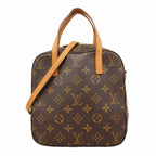Louis Vuitton Handbag Monogram Spontini Brown 2-Way