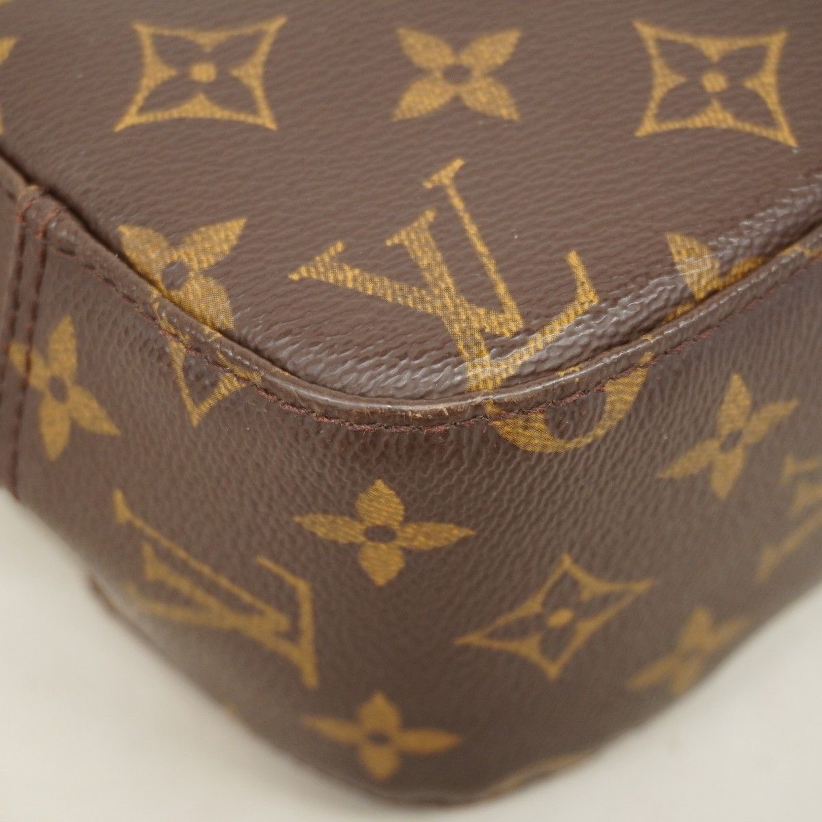 Louis Vuitton Handbag Monogram Spontini Brown 2-Way — view 6