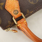 Louis Vuitton Handbag Monogram Mini Speedy Brown — view 9