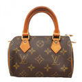 Louis Vuitton Handbag Monogram Mini Speedy Brown