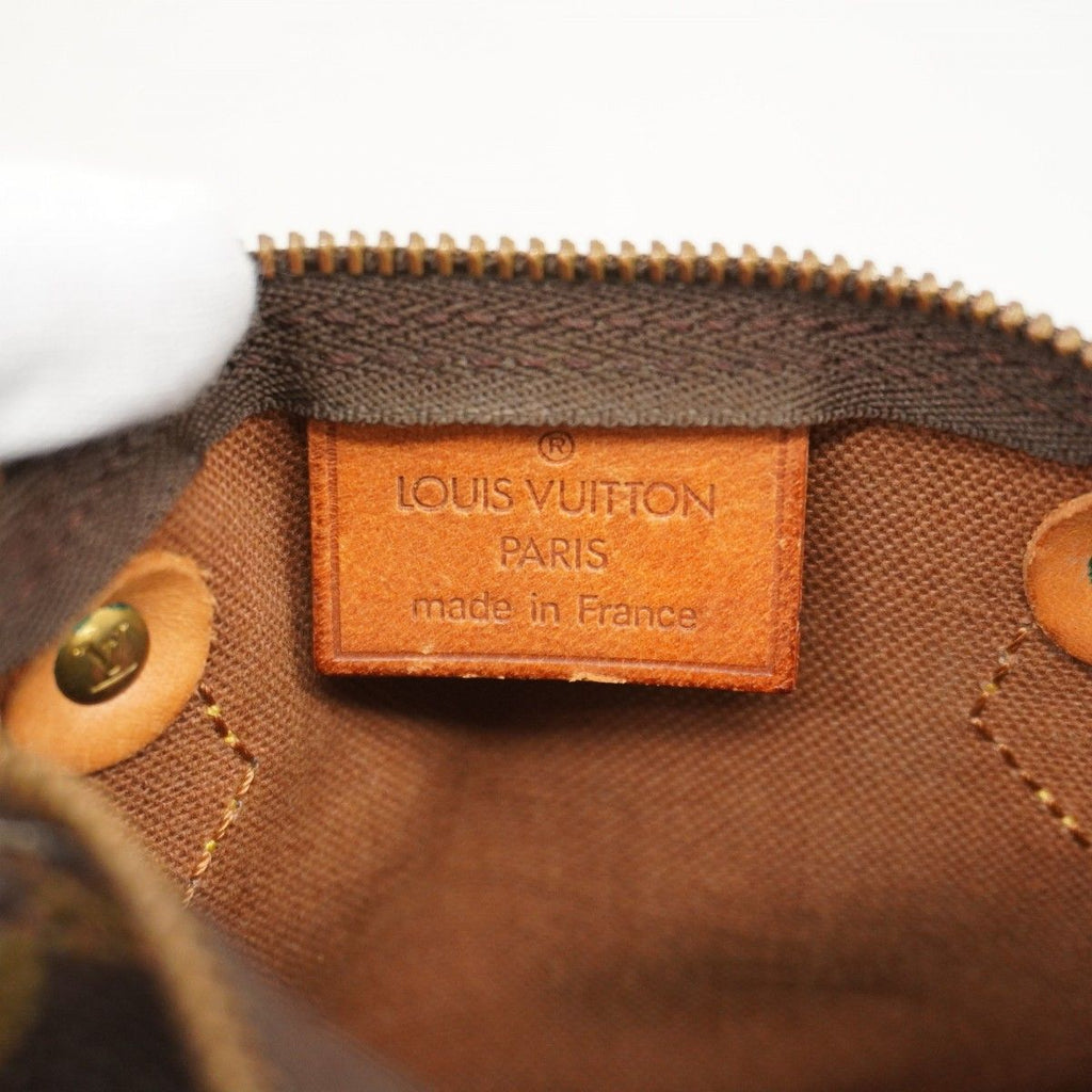 Louis Vuitton Handbag Monogram Mini Speedy Brown — view 5