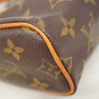Louis Vuitton Handbag Monogram Mini Speedy Brown — view 7