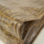 Fendi Tote Zucca Mania Fira Collaboration Brown Gold — view 6