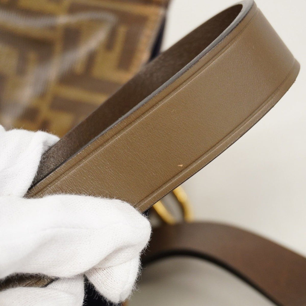 Fendi Tote Zucca Mania Fira Collaboration Brown Gold — view 9