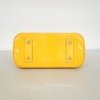 Louis Vuitton Handbag Vernis Alma BB Citrine 2-Way — view 3