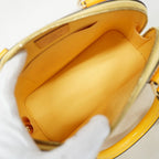 Louis Vuitton Handbag Vernis Alma BB Citrine 2-Way — view 4