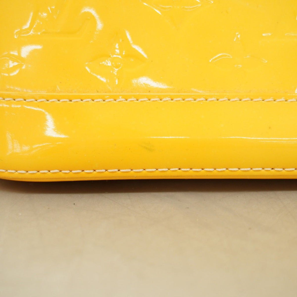 Louis Vuitton Handbag Vernis Alma BB Citrine 2-Way — view 7