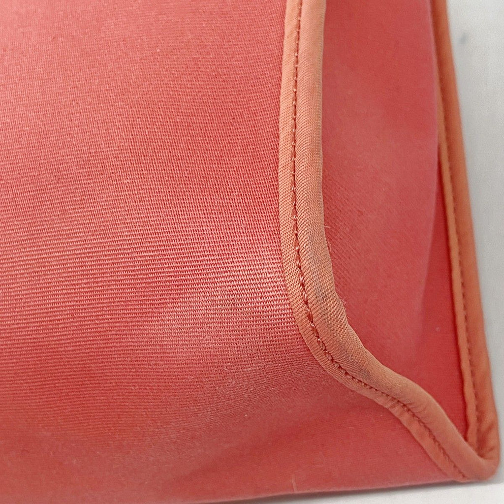 Hermes Handbag Herbag Zip PM Toile Officier Pink Natural Silver 2-Way — view 6