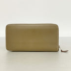 Hermes Wallet Azap Long Silk in Veau Etoupe Silver — view 7