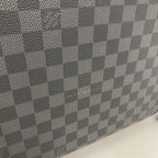 Louis Vuitton Travel Bag Damier Graphite Horizon 50 Black Gray — view 8