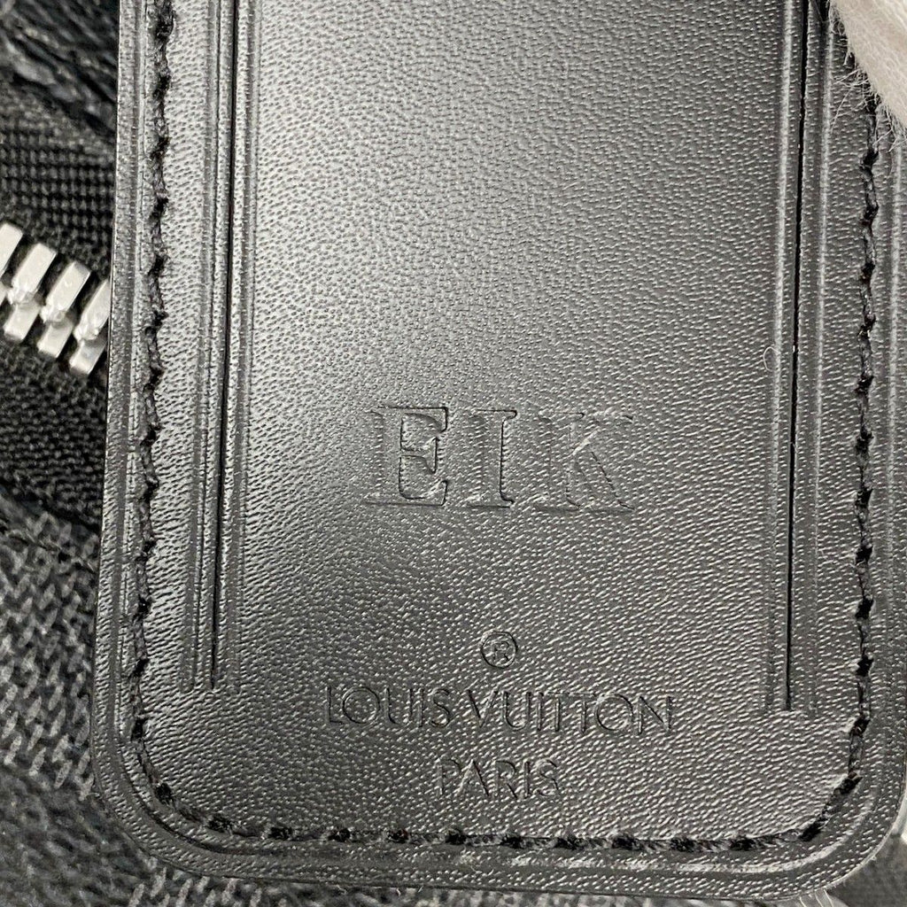 Louis Vuitton Travel Bag Damier Graphite Horizon 50 Black Gray — view 6