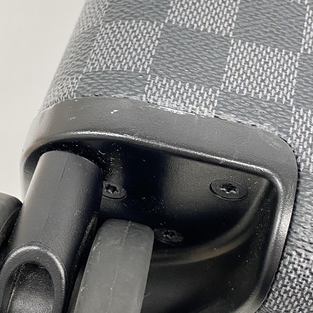 Louis Vuitton Travel Bag Damier Graphite Horizon 50 Black Gray — view 7