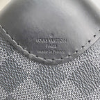 Louis Vuitton Travel Bag Damier Graphite Horizon 50 Black Gray — view 5