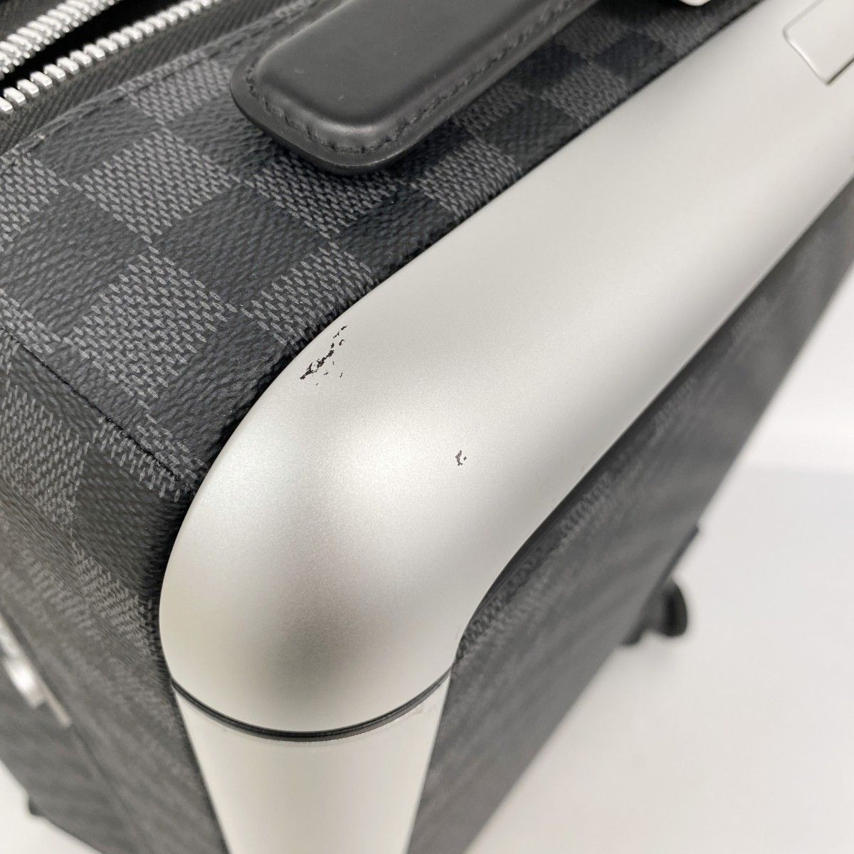 Louis Vuitton Travel Bag Damier Graphite Horizon 50 Black Gray — view 9