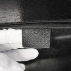 Gucci Handbag Bamboo 002 Leather Black Silver — view 5