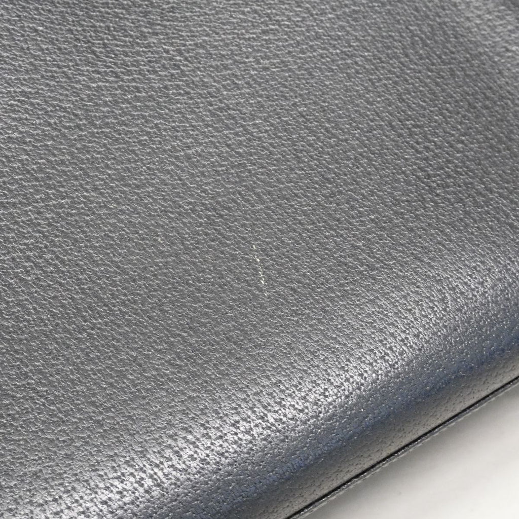 Gucci Handbag Bamboo 002 Leather Black Silver — view 9